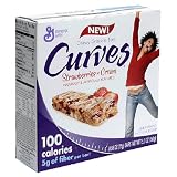 Review Betty Crocker  / Betty Crocker Curves Bars, Strawberries & Cream, 5.3-Ounce Box (Pack of 10)