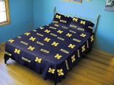 Michigan Wolverines Sheet Set Queen