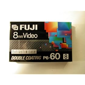FUJI P6-60 MP DS 8mm Video Cassette