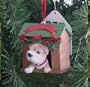 THE DOG Artlist - Bulldog - Dog House Ornament