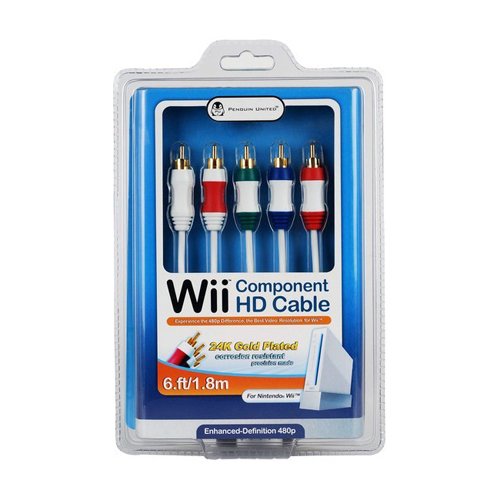Wii 24K Component Cable