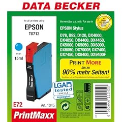 Data Becker 311045 E72 Tintenpatrone f�r Epson Series cyan