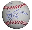 Arizona Diamondbacks Charles Brewer Autographed ROLB Baseball Featuring "Go Dbacks" Inscription! Proof Photo