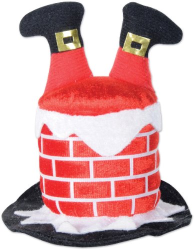 Santa Chimney Hair Clip 72 Pieces