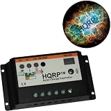 HQRP Solar 10A Charge Power Controller / Regulator 12V / 24V 10 Amp with Digital LED Display plus HQRP Mousepad