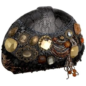 Prezzo Beaded Vintage-Style Clutch