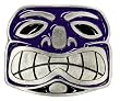 Tiki Face Belt Buckle - Ships in ''24'' Hours!
