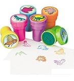 Assorted Dinosaur Stampers (24 PCS)