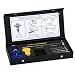 Professional 2-Pin Watch Band Adjust Size Link Pin Removing Repair Tool Kit in Black Box with 1 Extra Pins