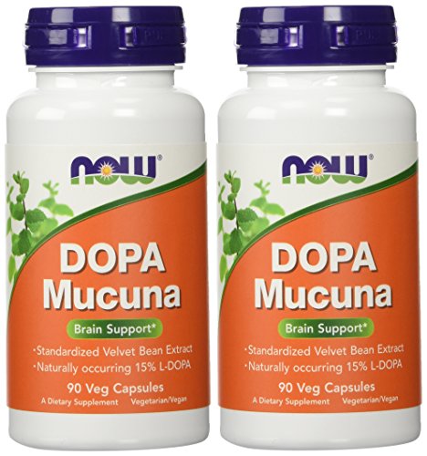 DOPA Mucuna 90 Vcaps by NOW (Pack of 2)