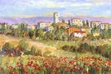 Tuscan Spring I Art Poster Print by Michael Longo, 36x24
