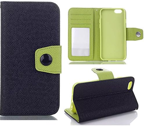 Pluscase,iPhone 6 Case,Ezydigital Carryberry iPhone 6(Plus)Case,iPhone 6 Cases Luxury Fashion PU Leather Magnet Wallet Creadit Card Holder Flip Case Cover for iPhone 6