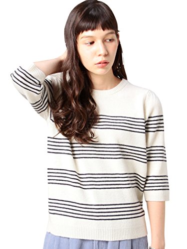 (ビューティ&ユース ユナイテッドアローズ) BEAUTY&YOUTH UNITED ARROWS BY ボーダー6分袖ニット 16131302718