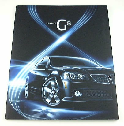 2008 08 Pontiac G8 BROCHURE Sedan GT