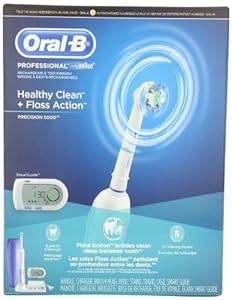 Oral-B Professional Healthy Clean Floss Action Precision 5000 Rechargeable Electric Toothbrush(packaging may vary)