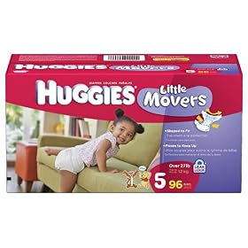 Huggies Little Movers, Size 4, 112 Count (Packaging May Vary): Health &amp; Personal Care