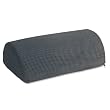 Safco : Half-Cylinder Padded Foot Cushion, Black -:- Sold as 2 Packs of - 1 - / - Total of 2 Each