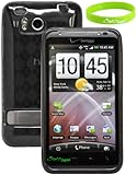 Premium Black TPU Skin Case for HTC Thunderbolt 6400 4G LTE Verizon. CrazyO ....