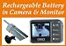 Magnetic Portable Wireless Camera System Rechargeable Battery Built-in Monitor and Wireless Magnetic Camera