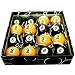 Box of 16 Pool Ball Scuffer Key Chains