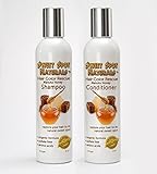 Hair Color Rescue, Best Shampoo and Conditioner Set for Chemically Damaged Hair. Concentrated Treatment for Dry, Frizzy, Brittle Hair. Natural Organic Moisturizing. Raw Manuka Honey, Organic Aloe Vera, Coconut Oil Extract. Sulfate Free, Paraben Free, Alcohol Free and Fragrance Free. Color Safe.
