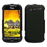 Black Rubberized Protector Case for T-Mobile myTouch 4G (Mybat)