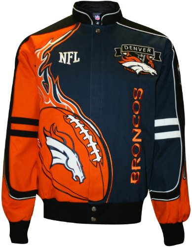 NFL Denver Broncos Men's Redzone Jacket (Team, 6X-Large)