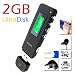 UltraDisk DVR7 2GB MP3 Digital Voice Recorder Player Radio