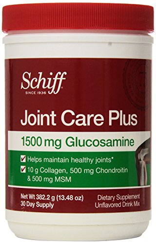 Schiff Joint Free Plus Powder w/ Glucosamine Chondroitin MSM & Collagen - 13.48 oz. / 382.2 grams