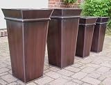Eigenschaften AE Trade  / Doppel Zink Blumenkübel Pflanzkübel Pflanzgefäße Übertöpfe Blumentöpfe 