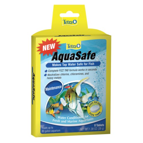 Tetra 77341 AquaSafe Tablets, 8-Count