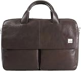 Knomo - DUN004 - Dundee - Sacoche homme pour MacBook Pro 17" - Marron