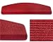 Floordirektstep Stair Treads 24x65cm Sisal Red