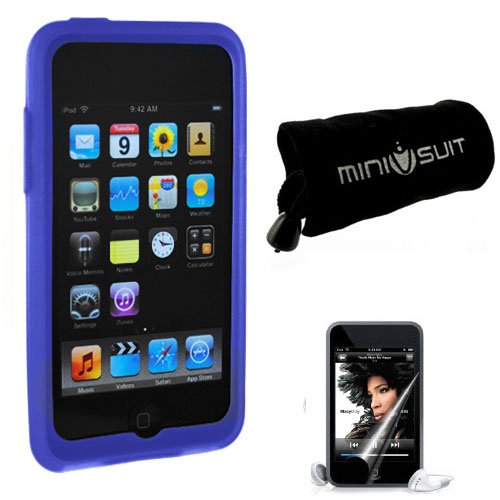 (5 Colors available) Apple iPod Touch 3rd Generation Silicone skin case cover for iPod Touch 2G 3G, iTouch 8GB, 16GB, 32GB, 64GB (newest model)