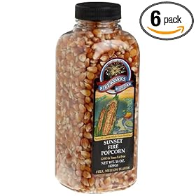 Fireworks Popcorn Sunset Fire Popcorn, 15-Ounce Bottles (Pack of 6)