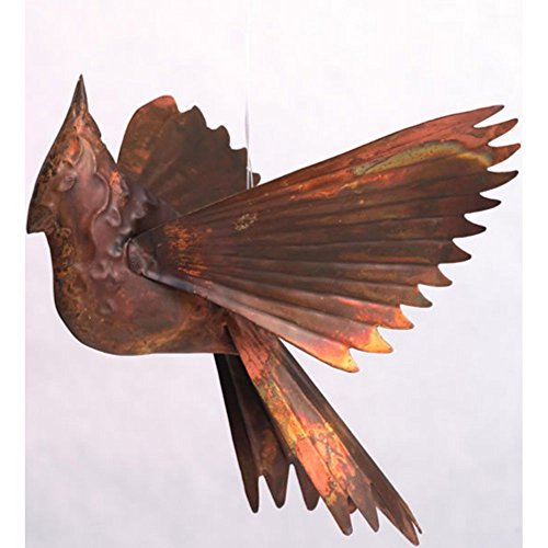Ancient Graffiti Ancient Graffiti Cardinals Outdoor Sculpture, Torched Copper, Metal