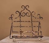Antique Gold with Scrolls Book or Cookbook holder