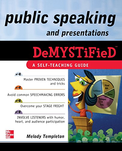 public speaking and presentations demystified