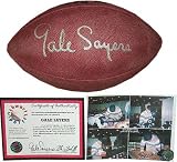 Gale Sayers Autographed Wilson NFL Game Football with HOF77