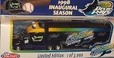 Tampa Bay Devil Rays Fleer 1998 Diecast Tractor Trailer MLB White Rose Collectible Inaugural Season