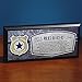 Abbey Gift, 7.38 x 3.38 Press (Abbey & CA Gift) Bless & Protect Police Officers Mini Plaque