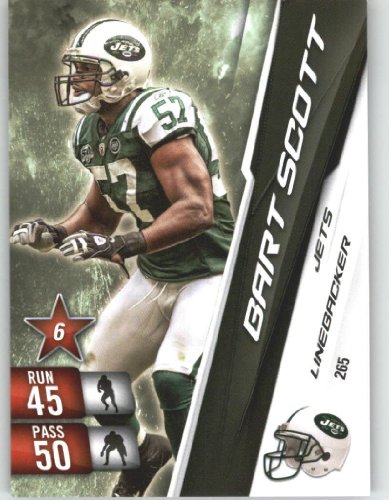 2010 Panini Adrenalyn XL #265 Bart Scott - New York Jets (Football Cards)