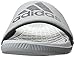adidas Performance Men's Voloomix M Slide Sandal,Clear Onix Grey/Dark Grey/Clear Onix Grey,10 M US