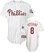 Shane Victorino Philadelphia Phillies Youth Home Replica Jersey with 2009 World Series Patch - Small (8)