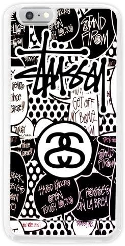 The Customized TPU Shock Absorption White Stussy iPhone 6S Plus 5.5 Case