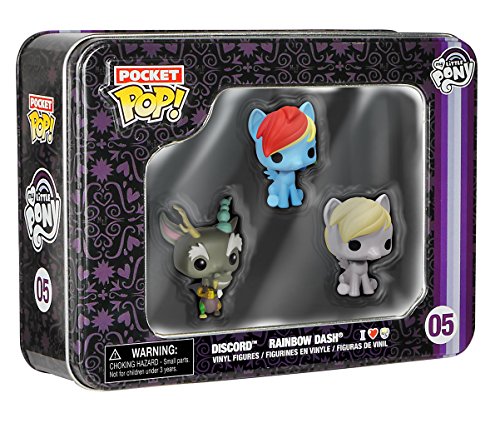 Funko my little pony pocket pop! mini vinyl figure tin …