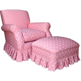 Angel Song Bubblegum - Pink - Club Adult Rocker Glider Chair - Down Filled by Angel Song