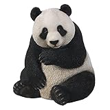 国華園 ポリ製オーナメント 悠々のパンダ 1個 幅49×奥行49×高さ55cm パンダ