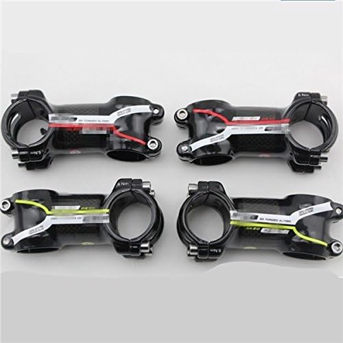 Winterplum New Style Carbon Stem Carbon Fibre Bike Stem MTB Stem Bicycle Stem Green Red Bicycle Parts 31.8*80/90/100/110mm Red 90mm