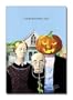 Mother Lied - Hilarious Cartoon Halloween Greeting Card